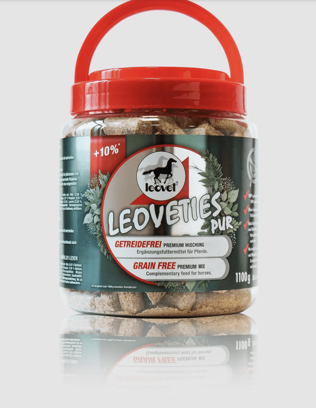 Leovet Leoveties Granenvrij 1.1kg Snoepjes en likstenen - Maddelin Equestrian Leovet