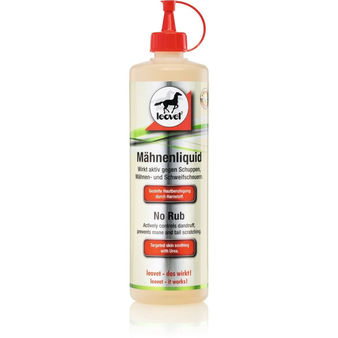 Leovet Manenliquid 500ml - Anti - roos Verzorgingsproducten - Maddelin Equestrian Leovet