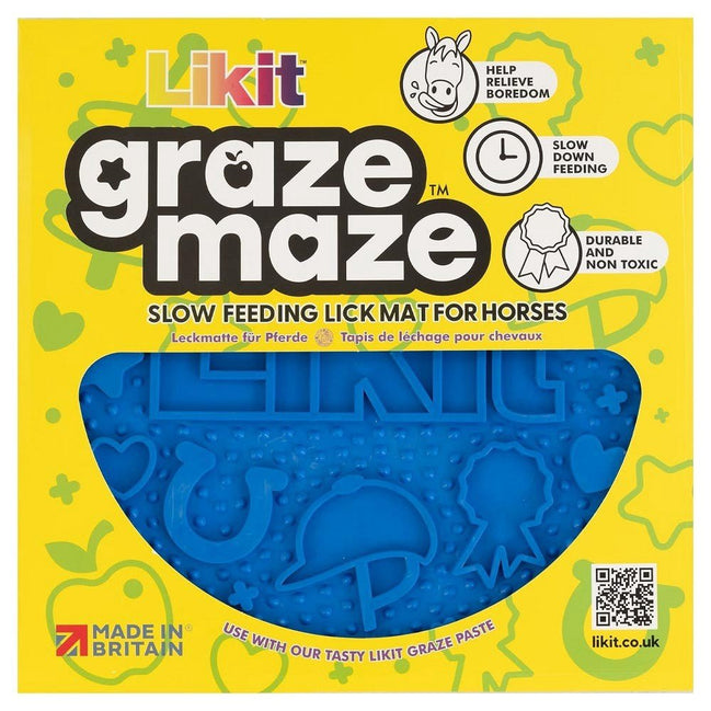 Likit Graze Maze Likmat Snoepjes en likstenen - Maddelin Equestrian Likit