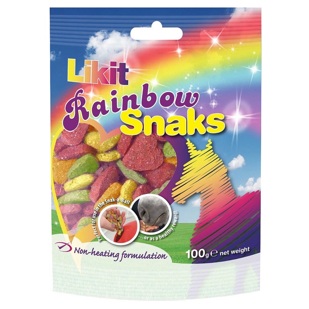 Likit Snaks Rainbow Snoepjes en likstenen - Maddelin Equestrian Likit