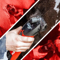 Lister Fusion Clipper in Case – Red Scheermachines - Maddelin Equestrian Lister