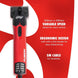 Lister Fusion Clipper in Case – Red Scheermachines - Maddelin Equestrian Lister