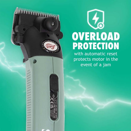 Lister Star Scheermachine met Opbergtas – Groen Scheermachines - Maddelin Equestrian Lister