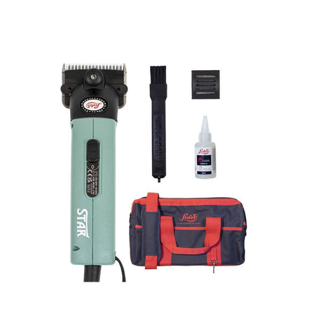 Lister Star Scheermachine met Opbergtas – Groen Scheermachines - Maddelin Equestrian Lister