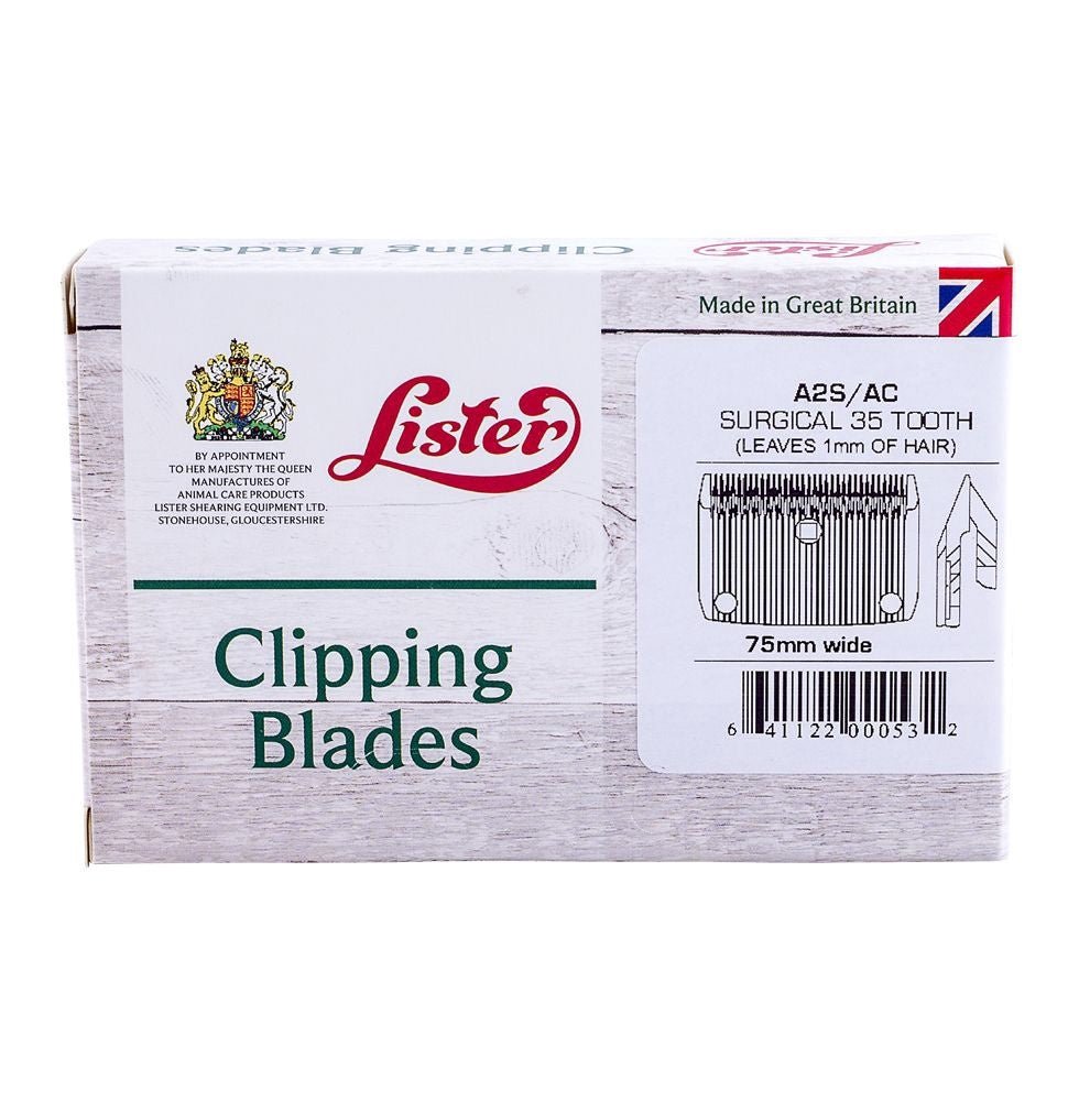 Lister Stel Messen A2S/AC Surgical 17 - 35 - t Scheermachines - Maddelin Equestrian Lister