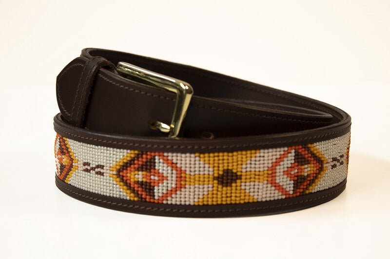 LJ Leathers Broeksriem Pearl Riemen - Maddelin Equestrian LJ Leathers