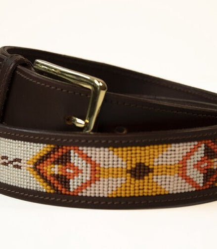 LJ Leathers Broeksriem Pearl Riemen - Maddelin Equestrian LJ Leathers