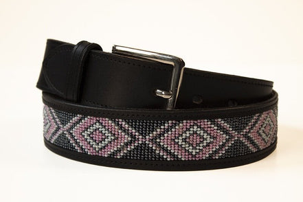 LJ Leathers Broeksriem Pearl Riemen - Maddelin Equestrian LJ Leathers