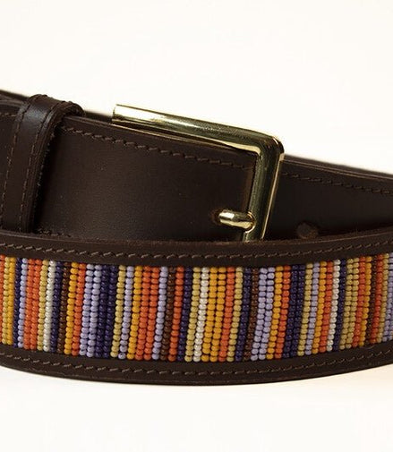 LJ Leathers Broeksriem Pearl Riemen - Maddelin Equestrian LJ Leathers