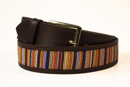 LJ Leathers Broeksriem Pearl Riemen - Maddelin Equestrian LJ Leathers