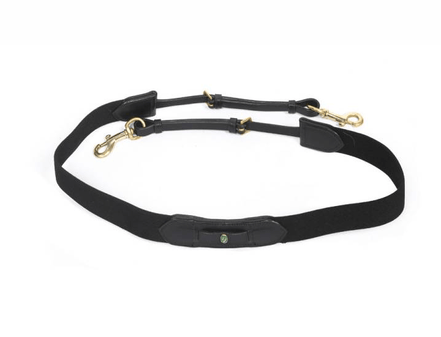 LJ Leathers Elastische Borstriem Borstriemen en martingalen - Maddelin Equestrian LJ Leathers