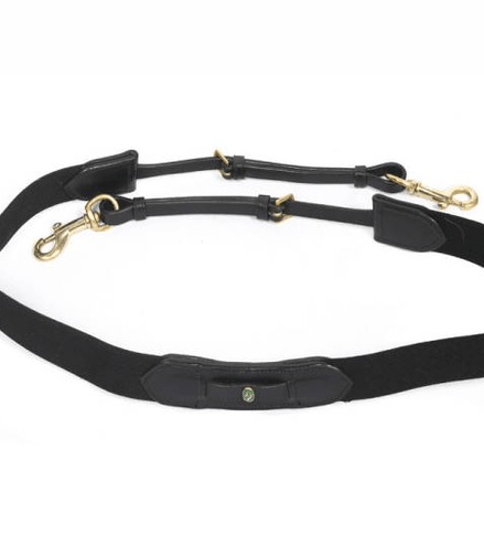 LJ Leathers Elastische Borstriem Borstriemen en martingalen - Maddelin Equestrian LJ Leathers