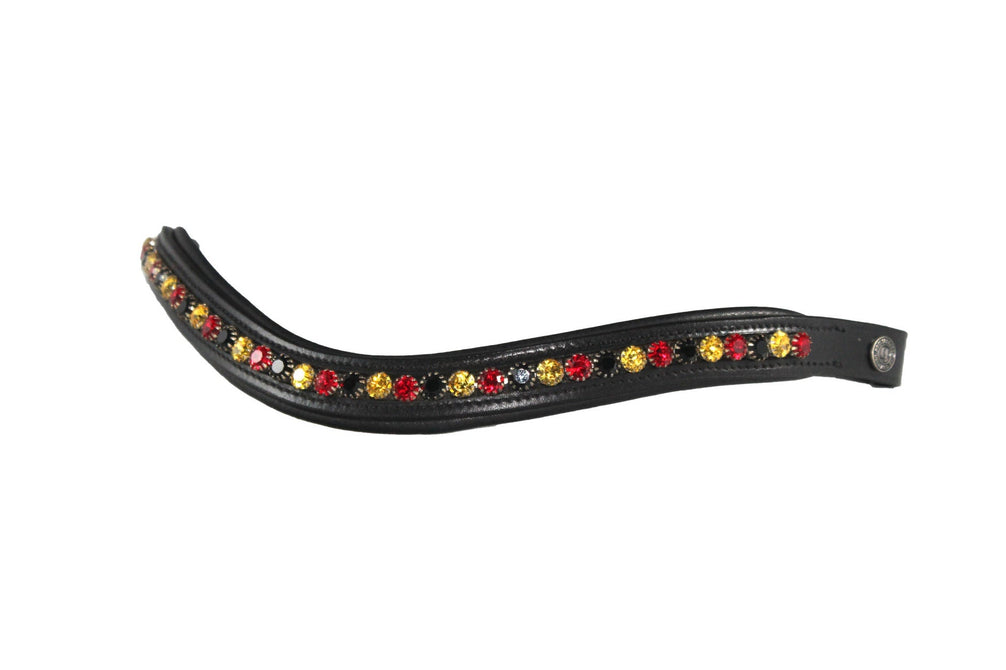 LJ Leathers Frondeel Belgium Frontriemen - Maddelin Equestrian LJ Leathers