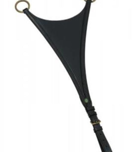 LJ Leathers Gesloten Martingaalvork Borstriemen en martingalen - Maddelin Equestrian LJ Leathers