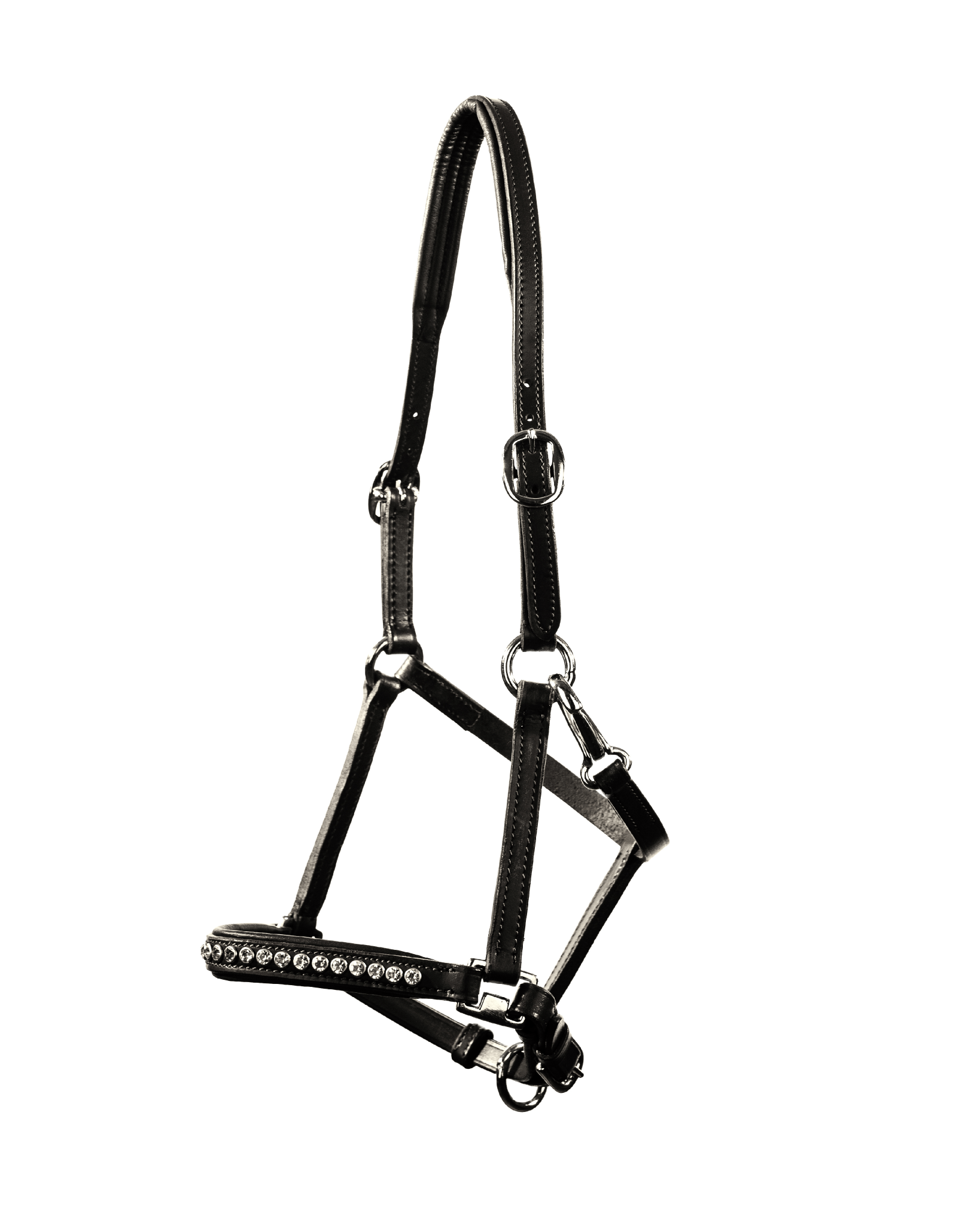 LJ Leathers Halster Mini Crystal Veulenhalsters - Maddelin Equestrian LJ Leathers