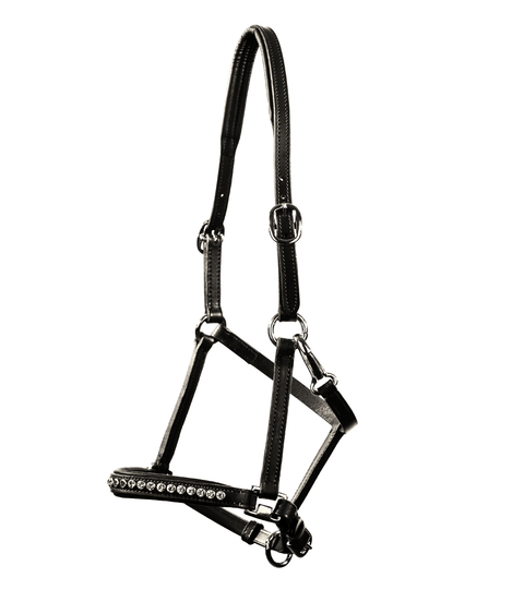 LJ Leathers Halster Mini Crystal Veulenhalsters - Maddelin Equestrian LJ Leathers
