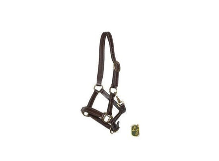 LJ Leathers Halster MINI Verstelbaar Veulenhalsters - Maddelin Equestrian LJ Leathers