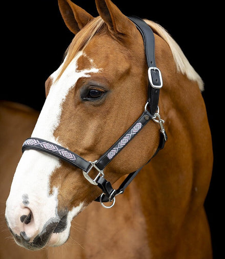 LJ Leathers Halster Pearl Lederen - Maddelin Equestrian LJ Leathers