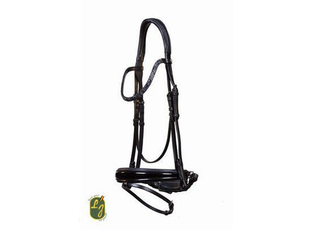 LJ Leathers Hoofdstel Blue Rock Trenshoofdstellen - Maddelin Equestrian LJ Leathers