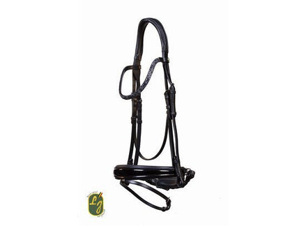 LJ Leathers Hoofdstel Blue Rock Trenshoofdstellen - Maddelin Equestrian LJ Leathers