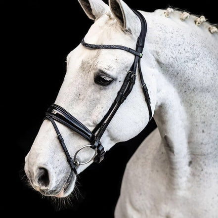 LJ Leathers Hoofdstel Blue Rock Trenshoofdstellen - Maddelin Equestrian LJ Leathers