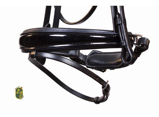 LJ Leathers Hoofdstel Blue Rock Trenshoofdstellen - Maddelin Equestrian LJ Leathers