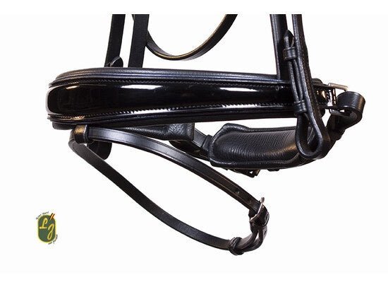 LJ Leathers Hoofdstel Blue Rock Trenshoofdstellen - Maddelin Equestrian LJ Leathers