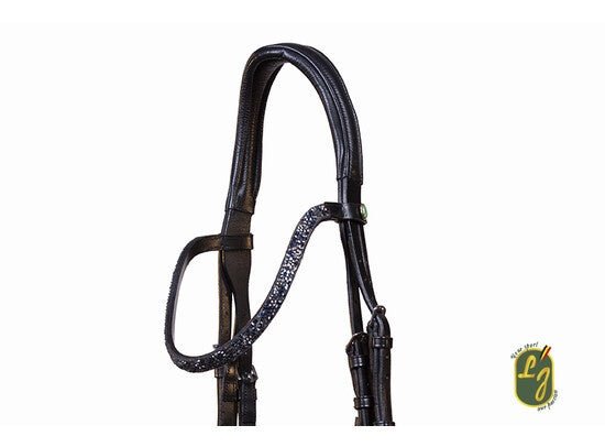 LJ Leathers Hoofdstel Blue Rock Trenshoofdstellen - Maddelin Equestrian LJ Leathers