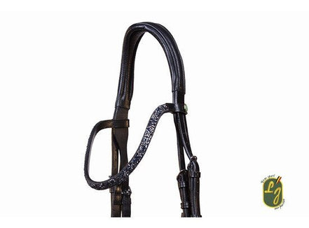 LJ Leathers Hoofdstel Blue Rock Trenshoofdstellen - Maddelin Equestrian LJ Leathers