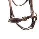 LJ Leathers Hoofdstel Fancy Lage Neusriem Trenshoofdstellen - Maddelin Equestrian LJ Leathers