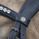 LJ Leathers Hoofdstel Superior Lak Trenshoofdstellen - Maddelin Equestrian LJ Leathers