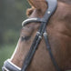LJ Leathers Hoofdstel Superior Lak Trenshoofdstellen - Maddelin Equestrian LJ Leathers