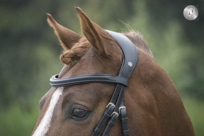 LJ Leathers Hoofdstel Superior Trenshoofdstellen - Maddelin Equestrian LJ Leathers