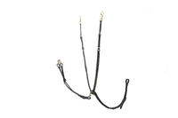 LJ Leathers Jachtmartingaal met kort elastiek Borstriemen en martingalen - Maddelin Equestrian LJ Leathers