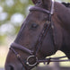 LJ Leathers London Anatomic Gecombineerde Neusriem Trenshoofdstellen - Maddelin Equestrian LJ Leathers