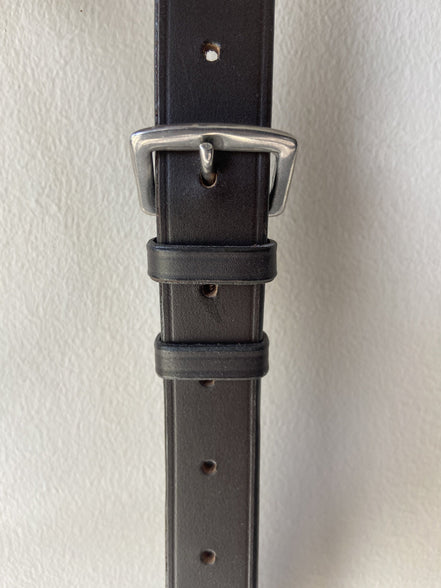 LJ Leathers Martingaal; Chroom Gespen Borstriemen en martingalen - Maddelin Equestrian LJ Leathers