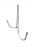 LJ Leathers Martingaal; Messing gespen Borstriemen en martingalen - Maddelin Equestrian LJ Leathers