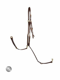 LJ Leathers Pro Selected 3 - punts Jacht martingaal Borstriemen en martingalen - Maddelin Equestrian LJ Leathers