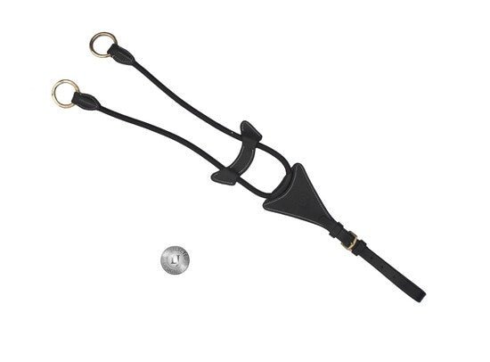LJ Leathers Pro Selected Elastische Martingaalvork Borstriemen en martingalen - Maddelin Equestrian LJ Leathers