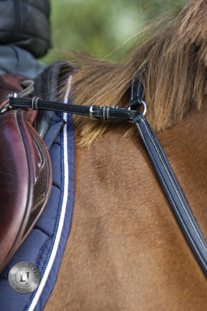 LJ Leathers Pro Selected Heritage Jachtmartingaal Borstriemen en martingalen - Maddelin Equestrian LJ Leathers