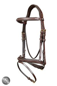 LJ Leathers Pro Selected Hoofdstel Heritage Trenshoofdstellen - Maddelin Equestrian LJ Leathers