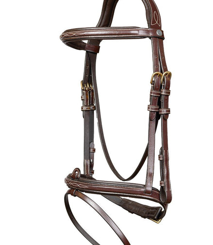 LJ Leathers Pro Selected Hoofdstel Heritage Trenshoofdstellen - Maddelin Equestrian LJ Leathers