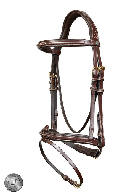 LJ Leathers Pro Selected Hoofdstel Heritage Trenshoofdstellen - Maddelin Equestrian LJ Leathers
