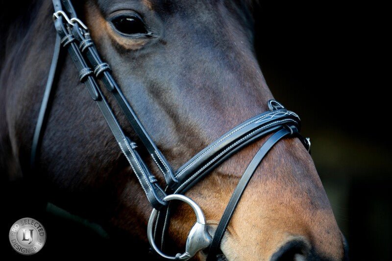 LJ Leathers Pro Selected Hoofdstel Heritage Trenshoofdstellen - Maddelin Equestrian LJ Leathers