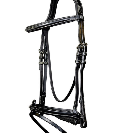 LJ Leathers Pro Selected Hoofdstel Heritage Trenshoofdstellen - Maddelin Equestrian LJ Leathers