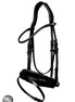 LJ Leathers Pro Selected Hoofdstel Sunline Black Trenshoofdstellen - Maddelin Equestrian LJ Leathers