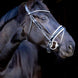 LJ Leathers Pro Selected Hoofdstel Sunline Silver Trenshoofdstellen - Maddelin Equestrian LJ Leathers