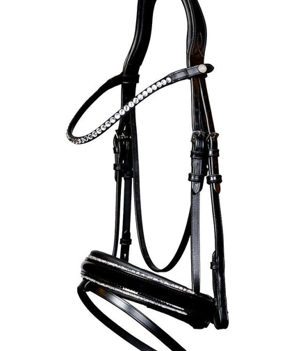 LJ Leathers Pro Selected Hoofdstel Sunline Silver Trenshoofdstellen - Maddelin Equestrian LJ Leathers