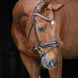 LJ Leathers Pro Selected SERRENTO Trens; Rondgenaaid Trenshoofdstellen - Maddelin Equestrian LJ Leathers