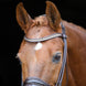 LJ Leathers Pro Selected SERRENTO Trens; Rondgenaaid Trenshoofdstellen - Maddelin Equestrian LJ Leathers